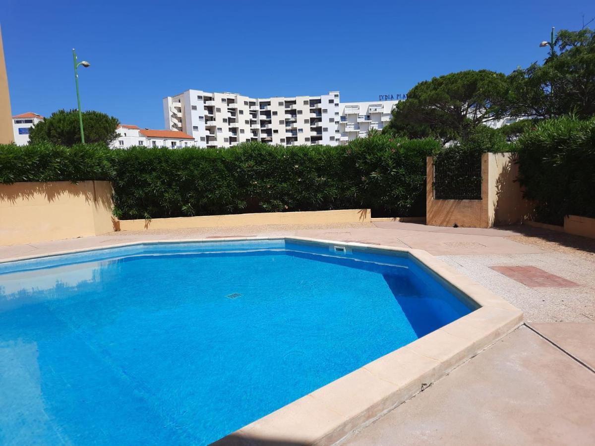 Appartement en Résidence avec piscine Le Barcarès Exterior foto