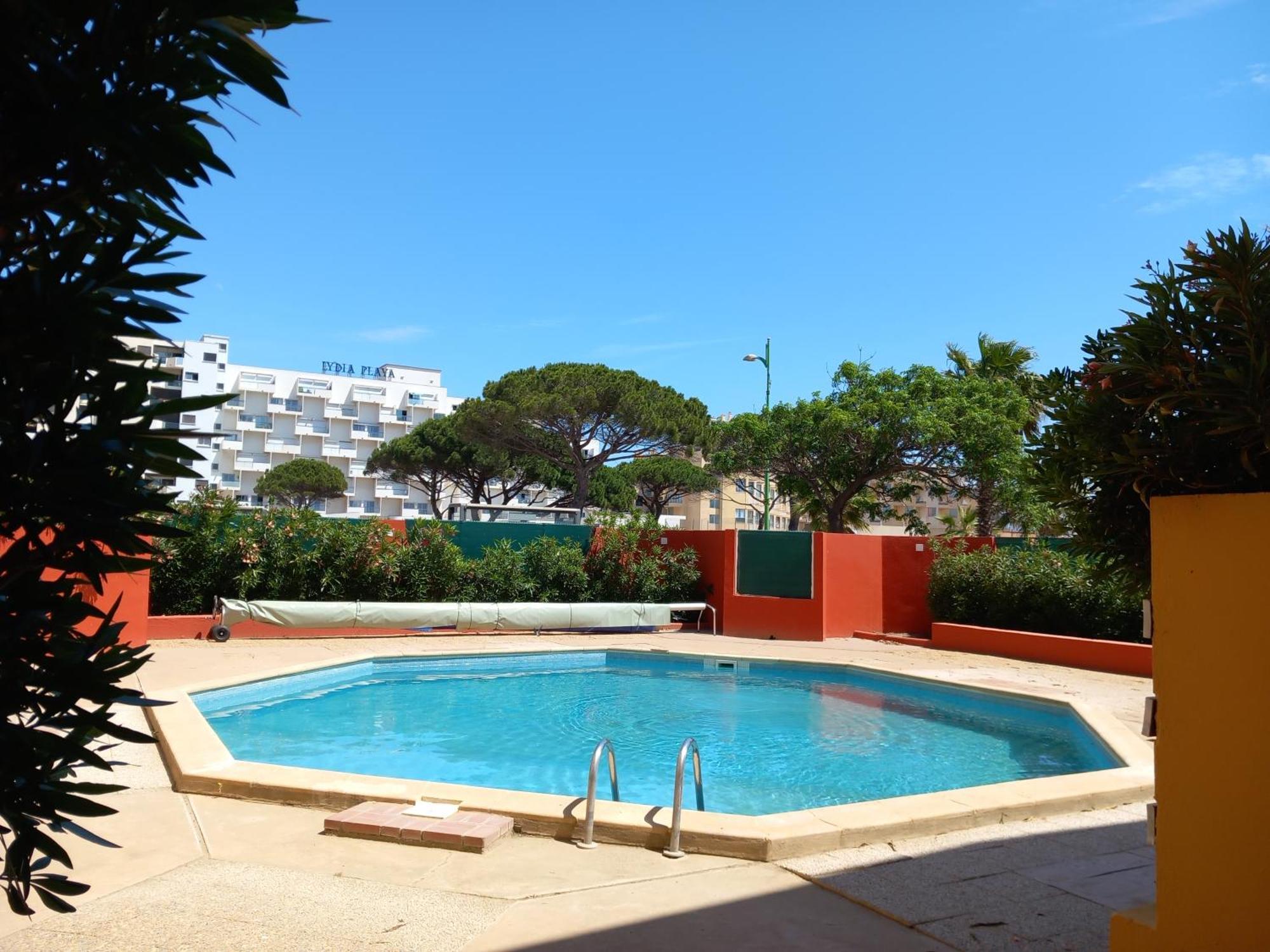 Appartement en Résidence avec piscine Le Barcarès Exterior foto